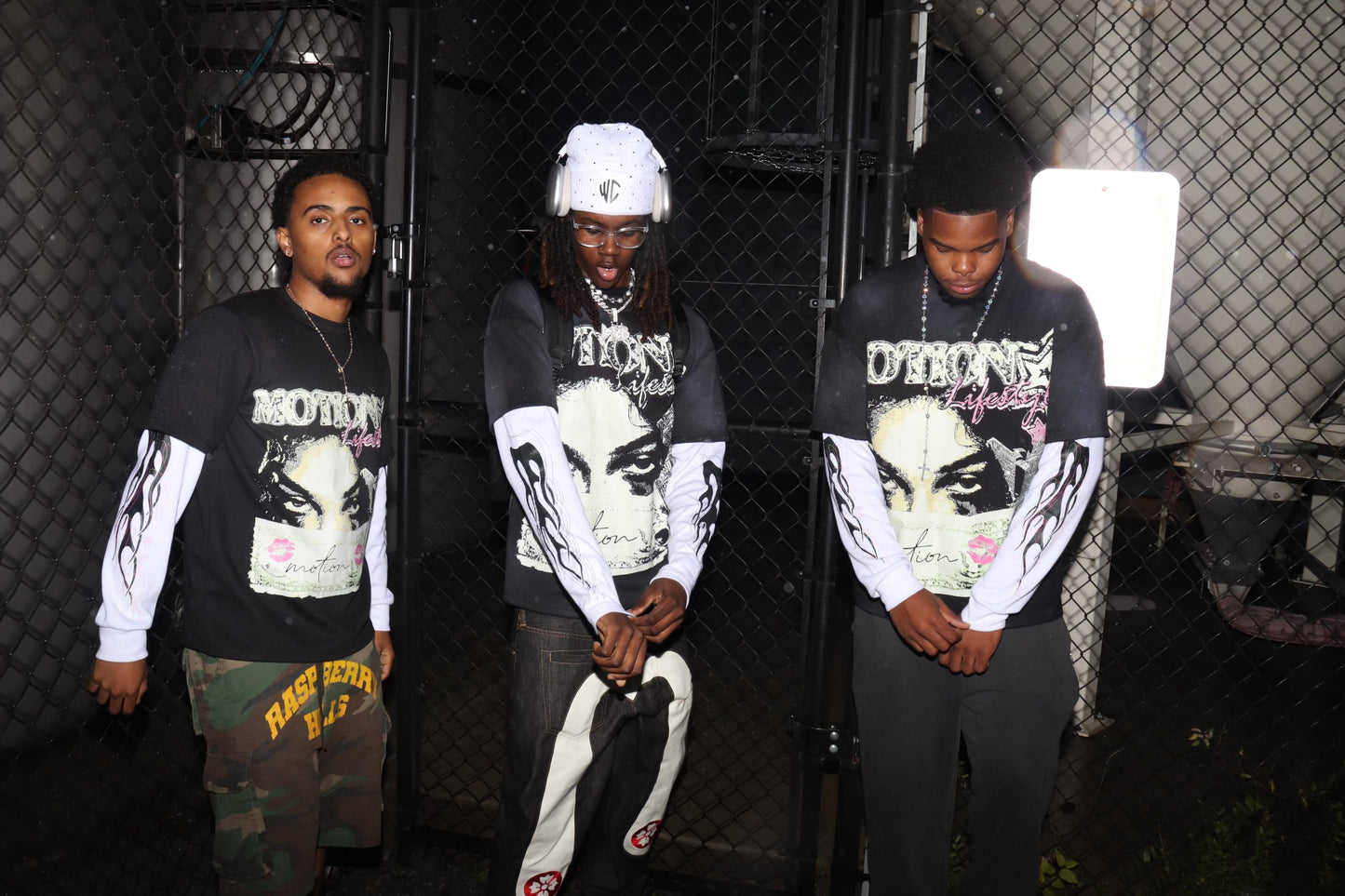 Black & Green Heavyweight Long Sleeve Shirt