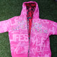 Pink "GRAILED GRAFFITI" Zip-Up