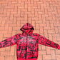Red "GRAILED GRAFFITI" Zip-Up