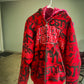 Red "GRAILED GRAFFITI" Zip-Up