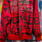 Red "GRAILED GRAFFITI" Zip-Up