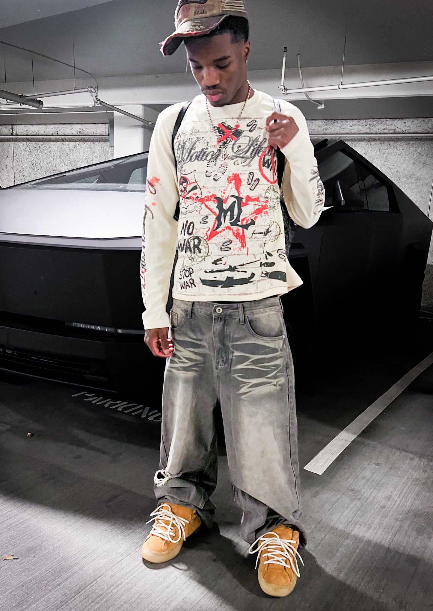 "NO WAR" Thermal Shirt