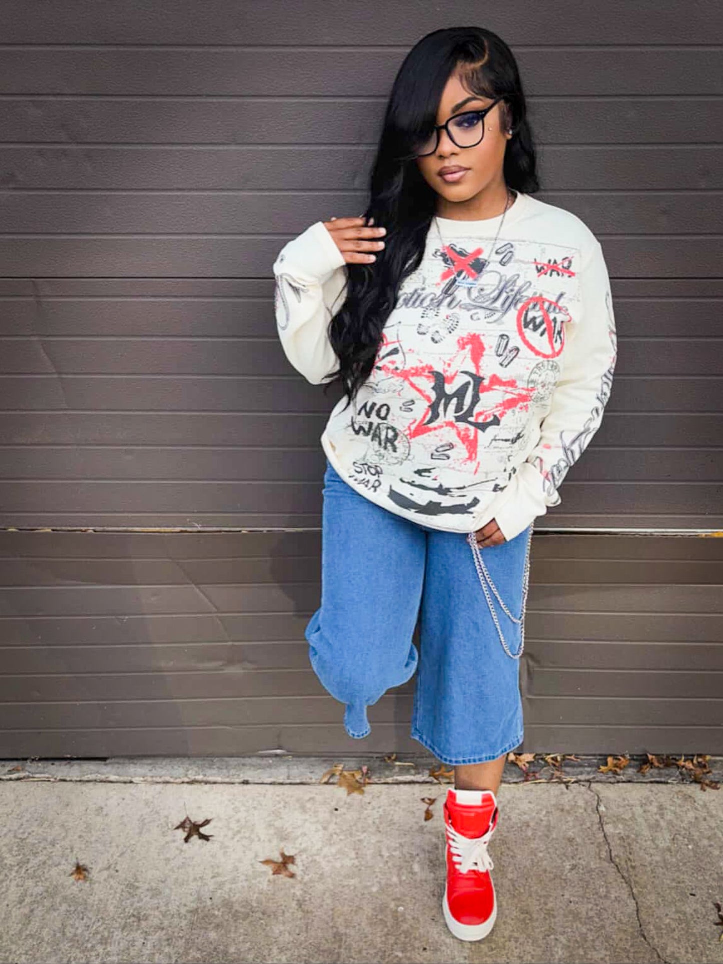 "NO WAR" Thermal Shirt