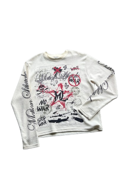 "NO WAR" Thermal Shirt