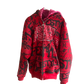 Red "GRAILED GRAFFITI" Zip-Up
